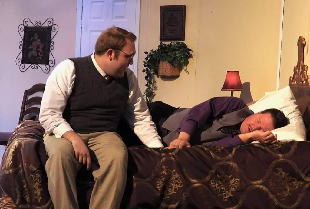 Max singing an upset (and drugged) Tito to 'sleep'